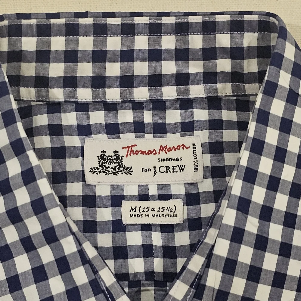 J. Crew x Thomas Mason Button Down M
